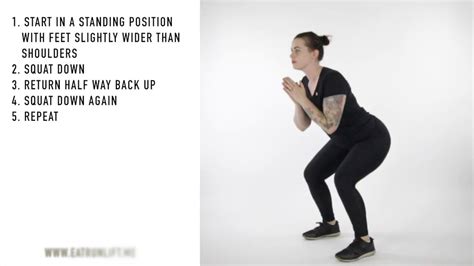 How to Do Squat Pulses 